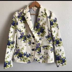 Brooks Brothers Floral blazer